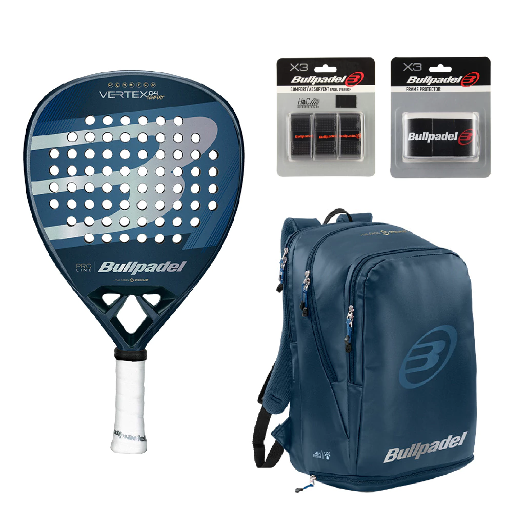 PACK BULLPADEL VERTEX MAN 25