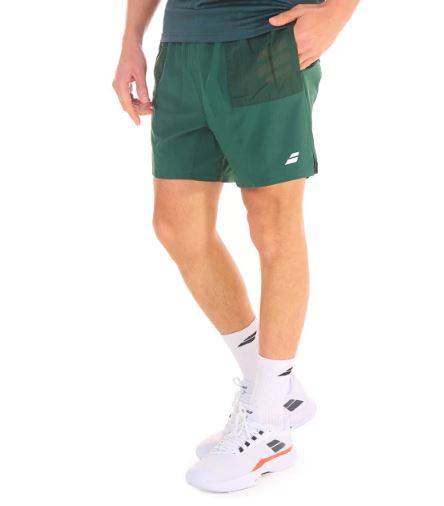 Short Babolat Hombre Strike verde - Imagen 4
