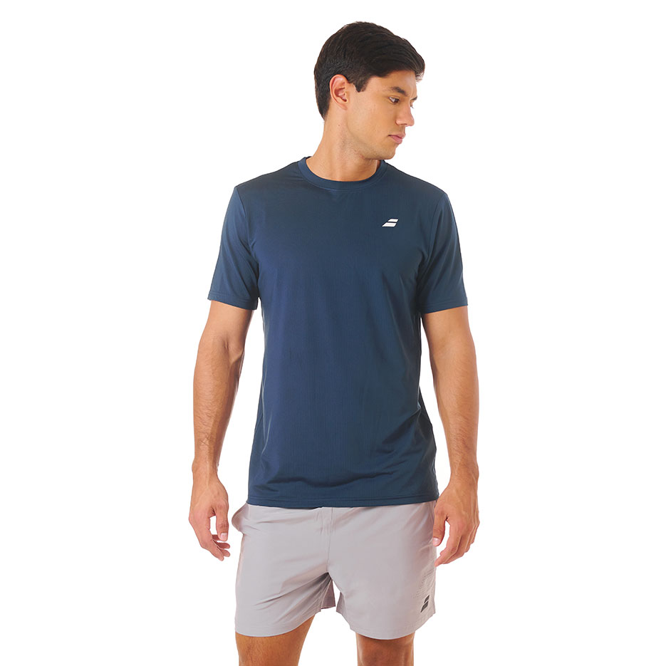 Remera Babolat Hombre Sensa Azul Marino - Imagen 2