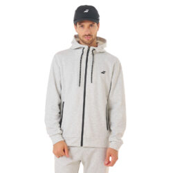 Campera Babolat Hoodie Play II Gris Claro