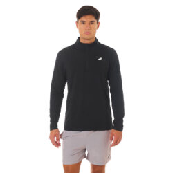 Buzo Térmico Hombre 1/2 Zip Negro