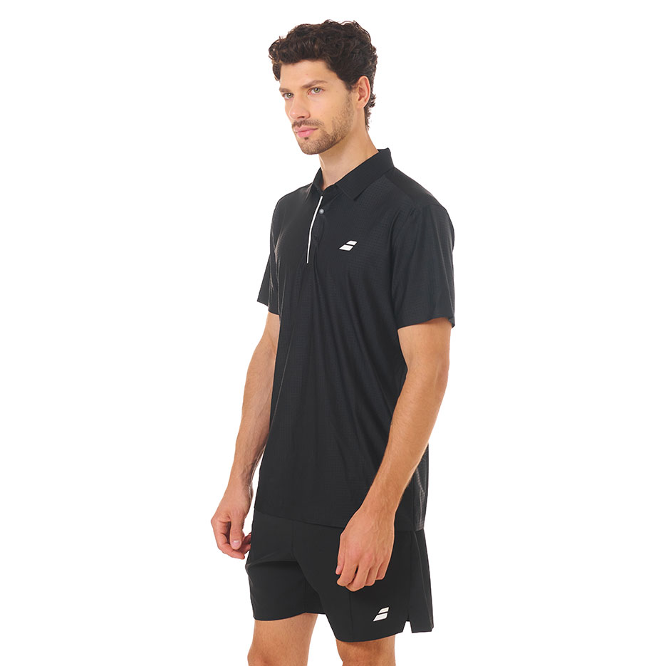 Remera Polo Sensa Negra - Imagen 3