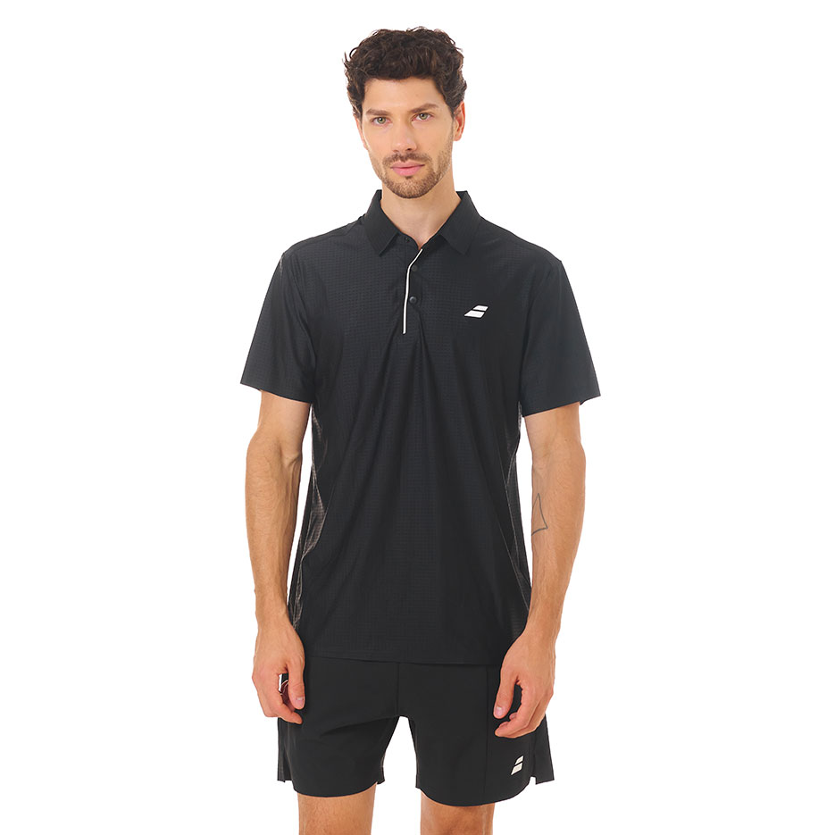 Remera Polo Sensa Negra
