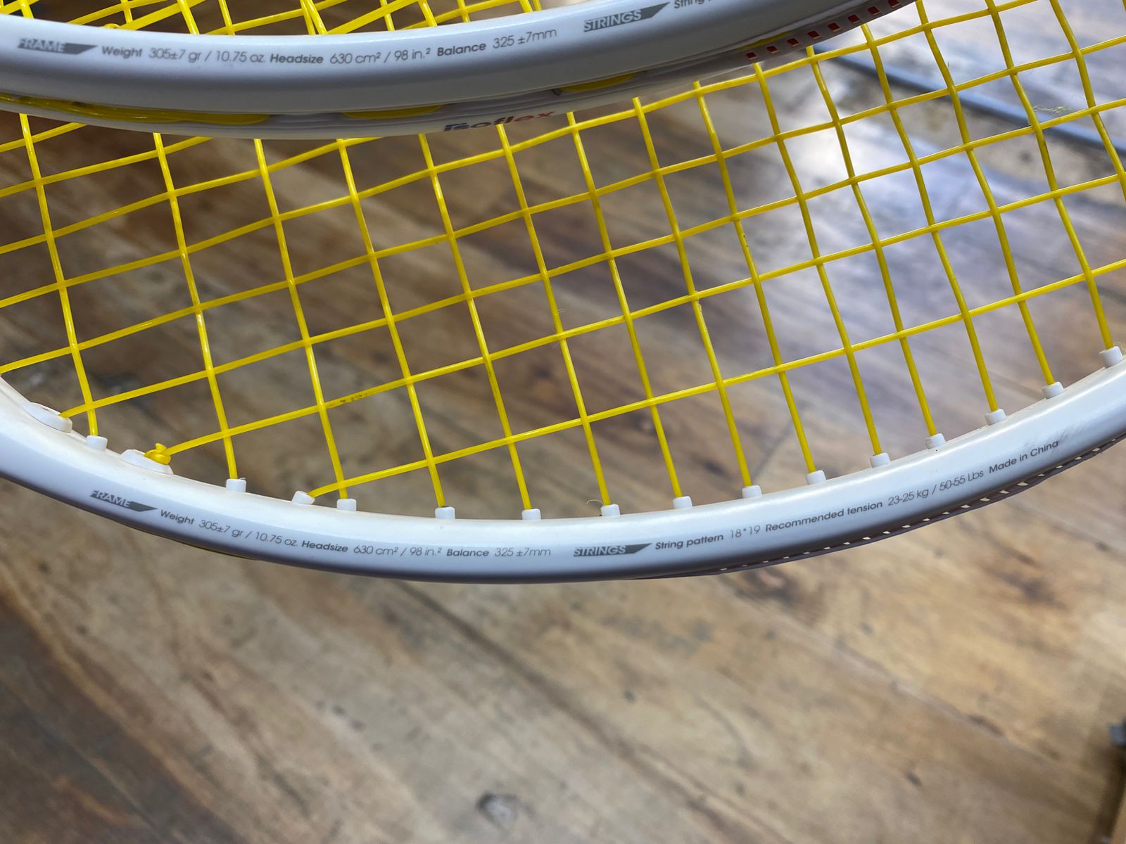 Raquetas Tecnifibre T-fight 305 usadas - Imagen 6