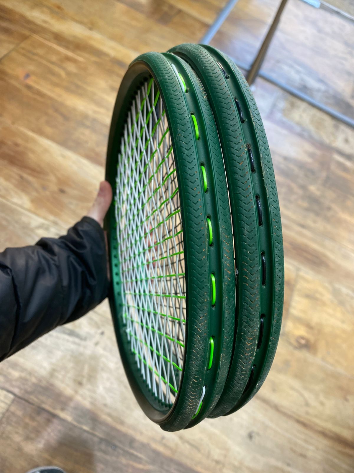 Raquetas Lacoste/Tecnifibre usadas - Imagen 4