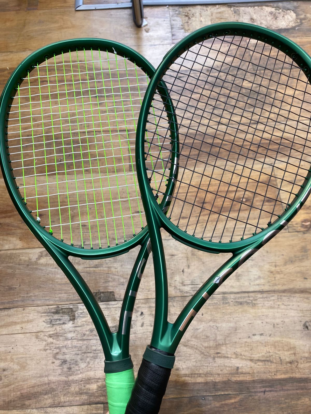 Raquetas Lacoste/Tecnifibre usadas