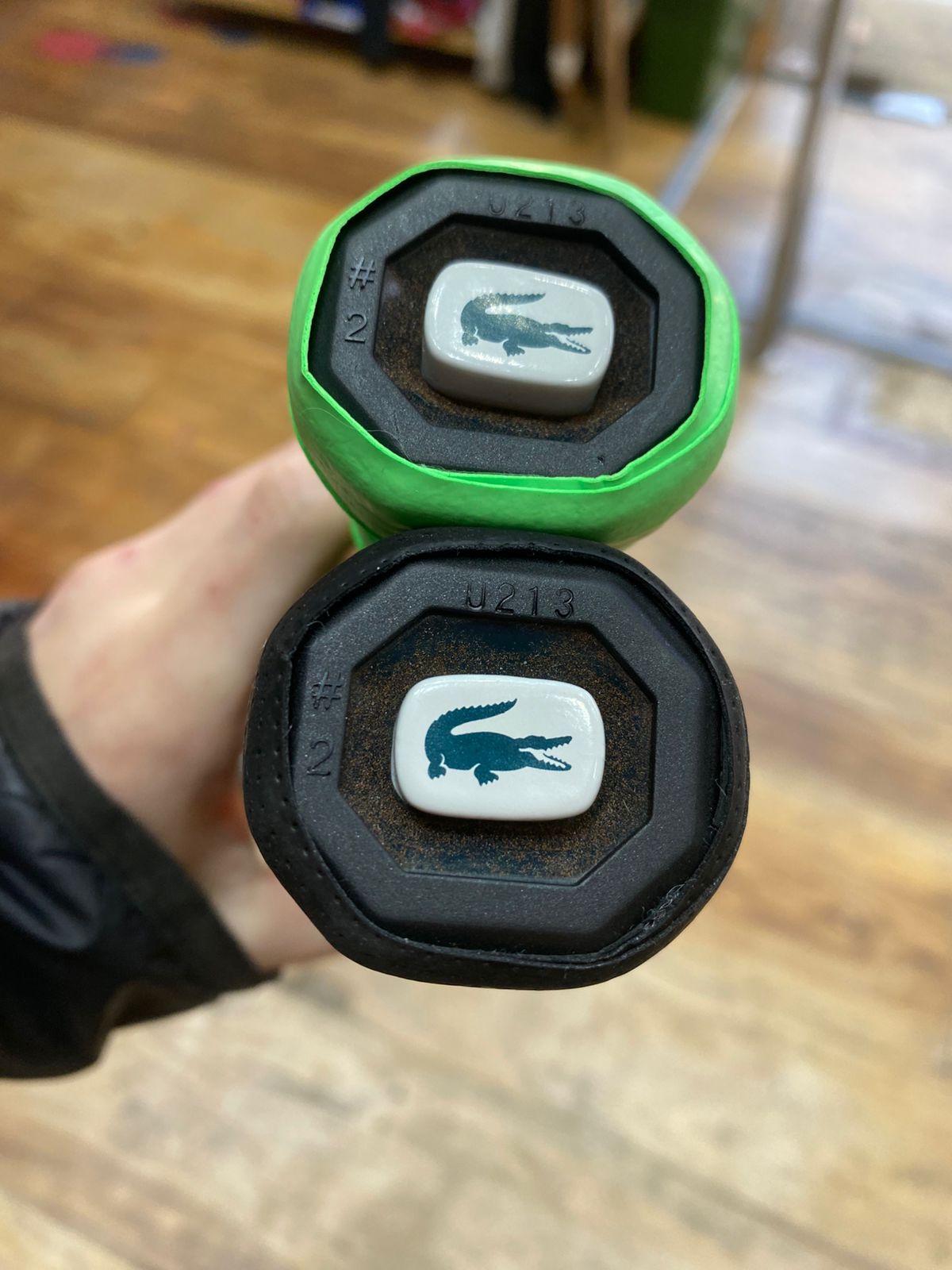 Raquetas Lacoste/Tecnifibre usadas - Imagen 7