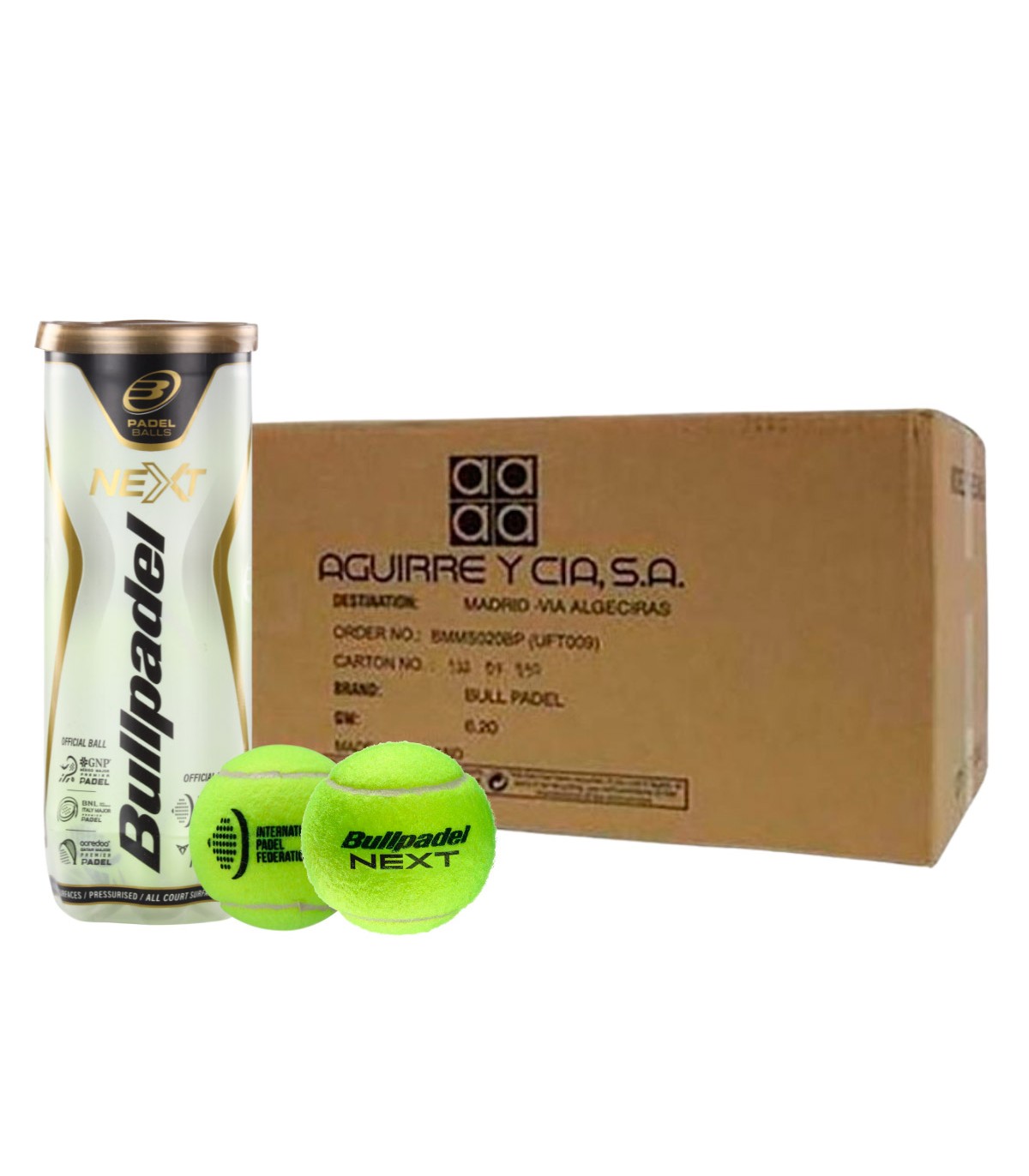CAJA DE TUBOS x24 (Modelo Next)