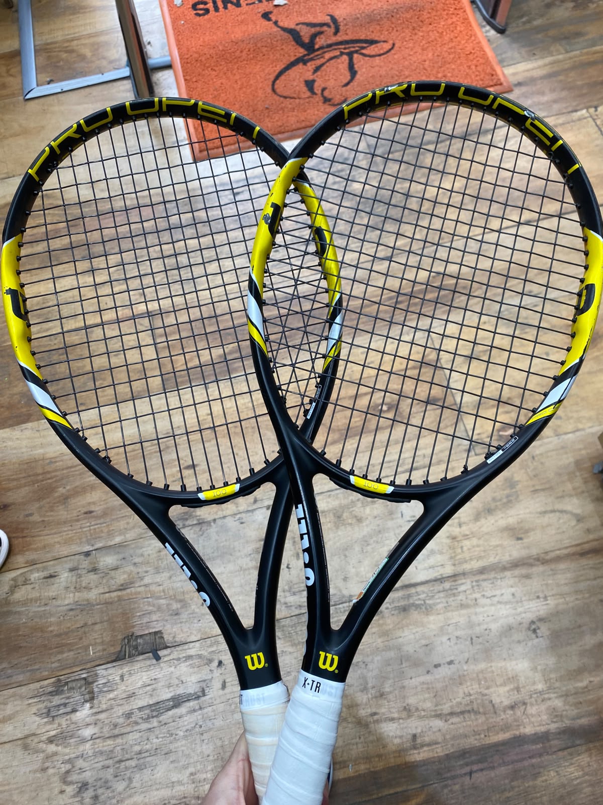 Raquetas Wilson Pro Open 100 usadas