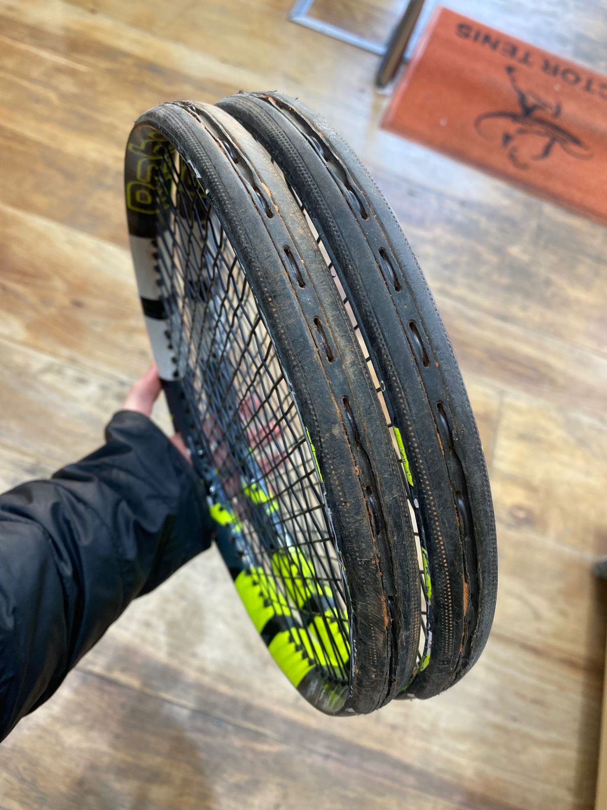 Raquetas Babolat Pure Aero + 2023 usadas - Imagen 4