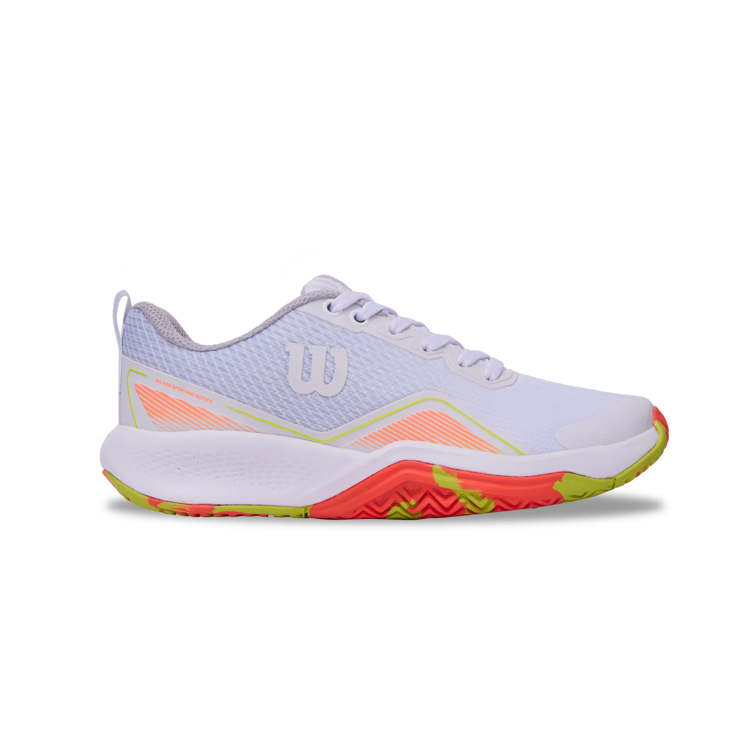 Zapatilla Wilson Court Blanco/Naranja
