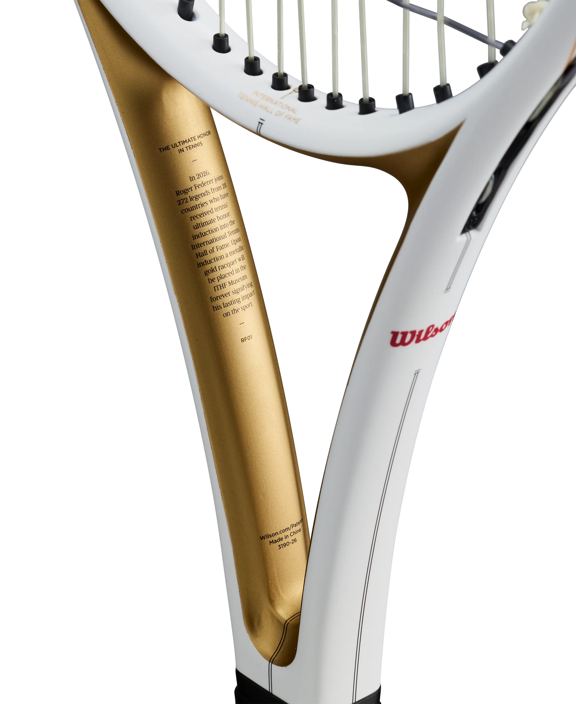 Raqueta Wilson RF 01 HALL OF FAME - Imagen 7