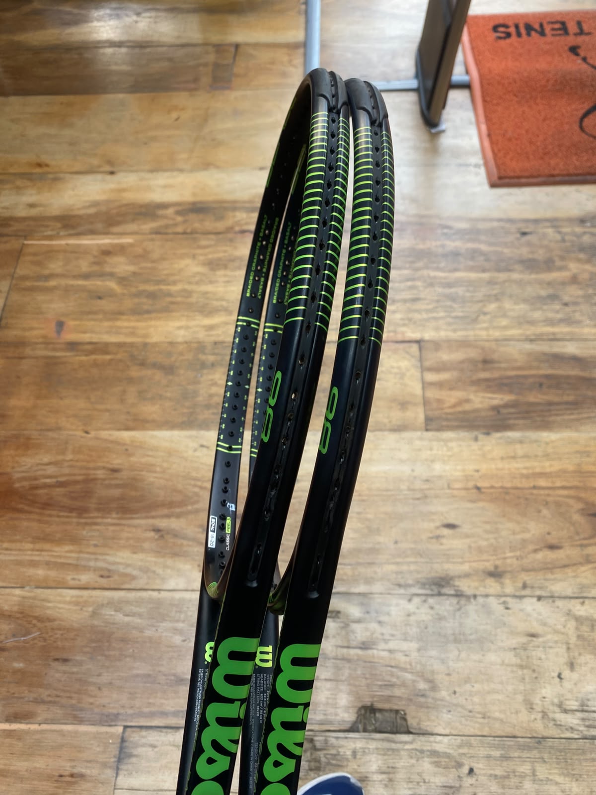 Raquetas Wilson Blade 98 18x20 2015 usadas - Imagen 2